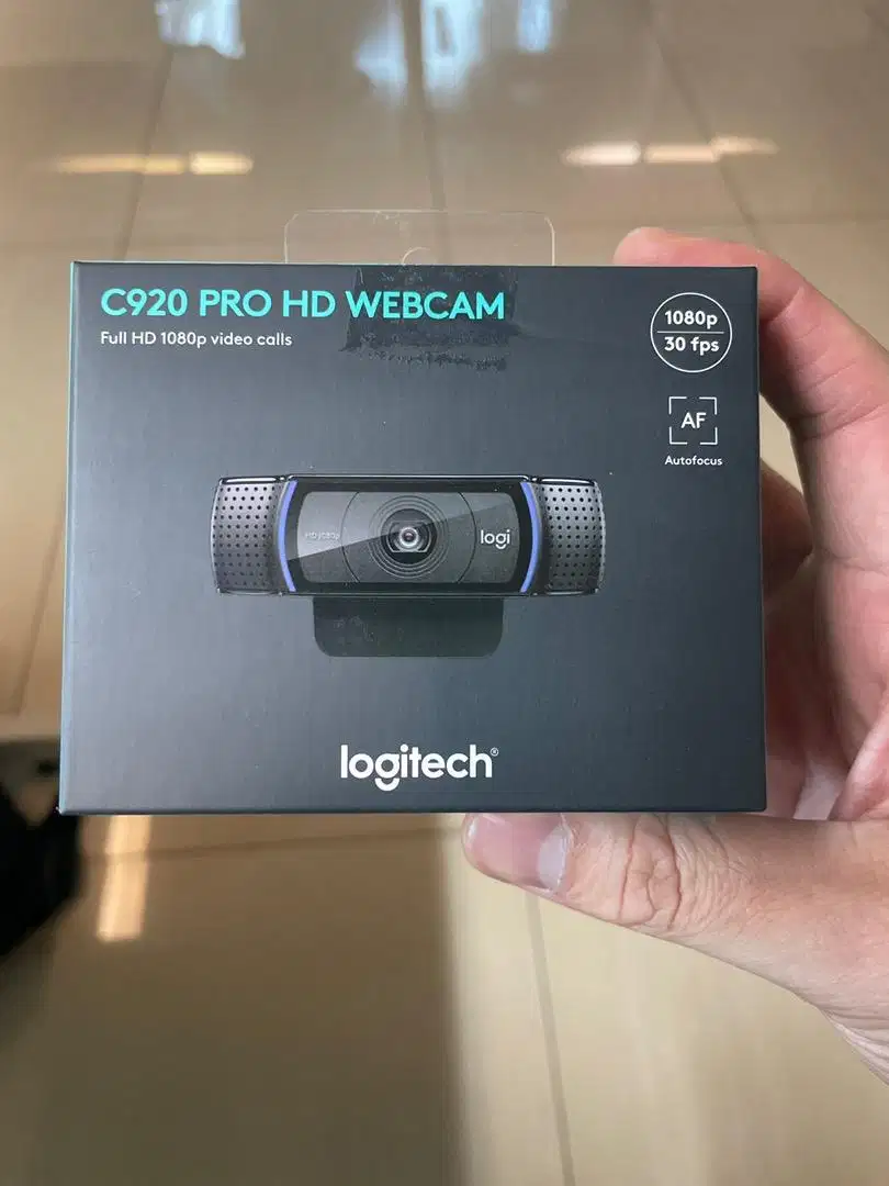 Logitech C920 Webcam PRO Full HD 1080p Autofocus Noice Cancelling