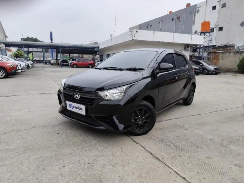 Pajak Panjang - Daihatsu Ayla 1.0 New X Bensin-MT 2023 Hitam (VKA)