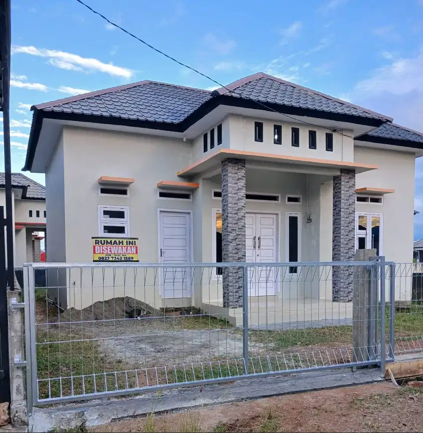 Disewakan Rumah cluster Minimalis kondisi baru (Masih Bisa Nego)