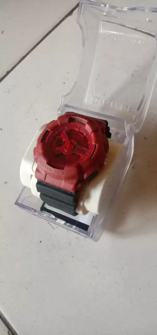 Jam tangan digitec dual time wr 10 bar