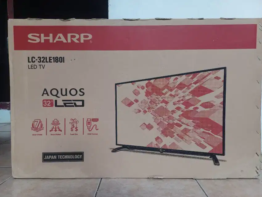 TV SHARP LED TYPE LC-32LE180I