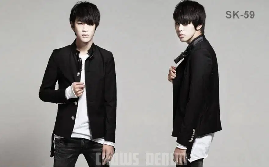 Blazer Korean Style Blazer Cowok Blazer bahan Drill America