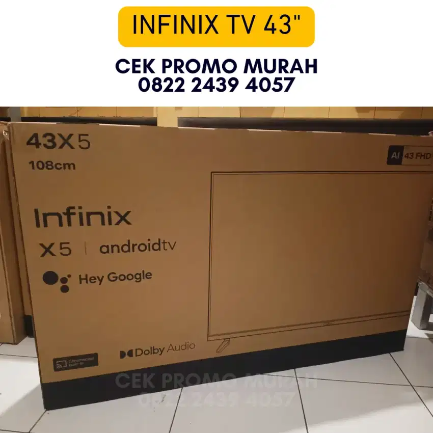 Infinix Smart TV 43 Promo Murah New Segel