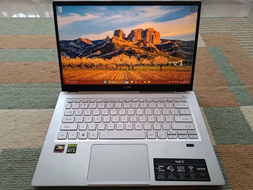 [Preloved] Acer Swift X SFX14 - Ryzen 7 5700U - 16 GB RAM - RTX 3050Ti