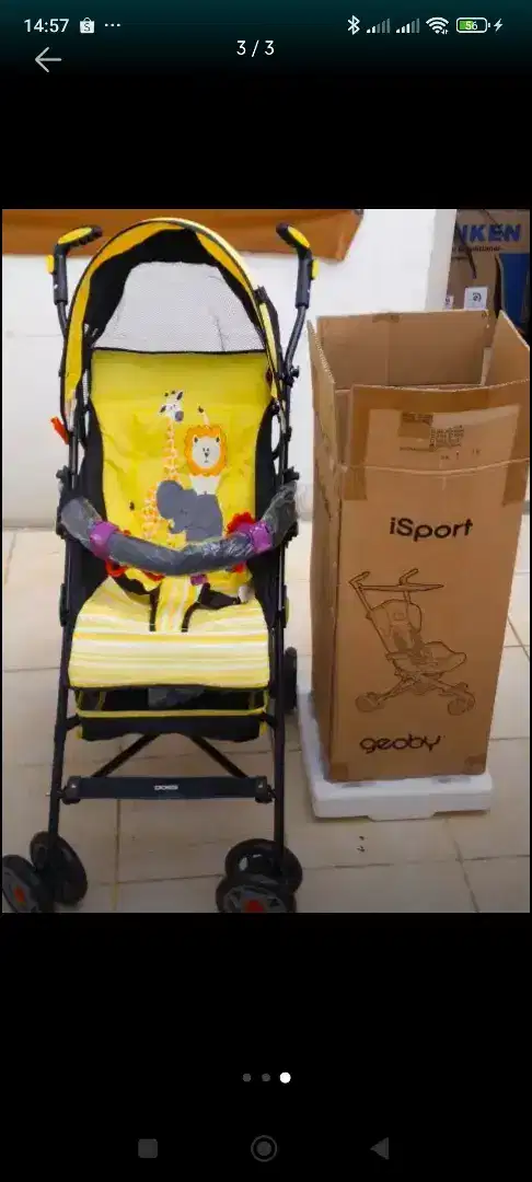 Stroller iSports Geoby