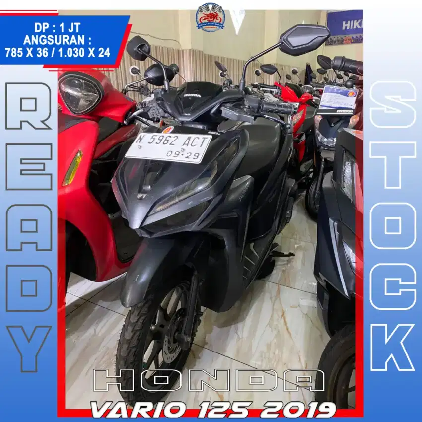 HONDA VARIO 125 CBS ISS 2019 GASSKEUN BOLOH HIKMAH MOTOR KEPUH MALANG