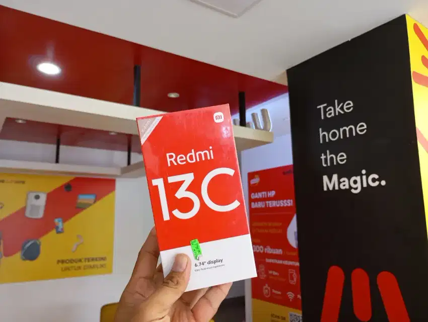 POTONGAN 100K REDMI 13C 8/256 GARANSI RESMI