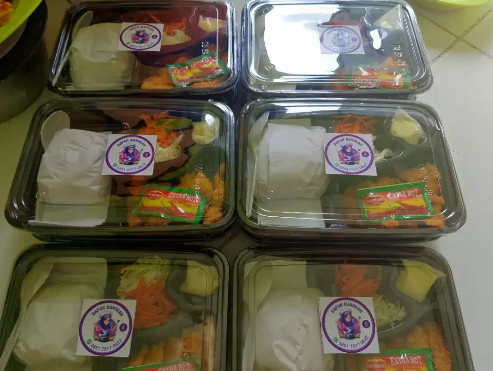 Terima pesanan Nasi Bento, liwet, nasi bakar, nasi box dll
