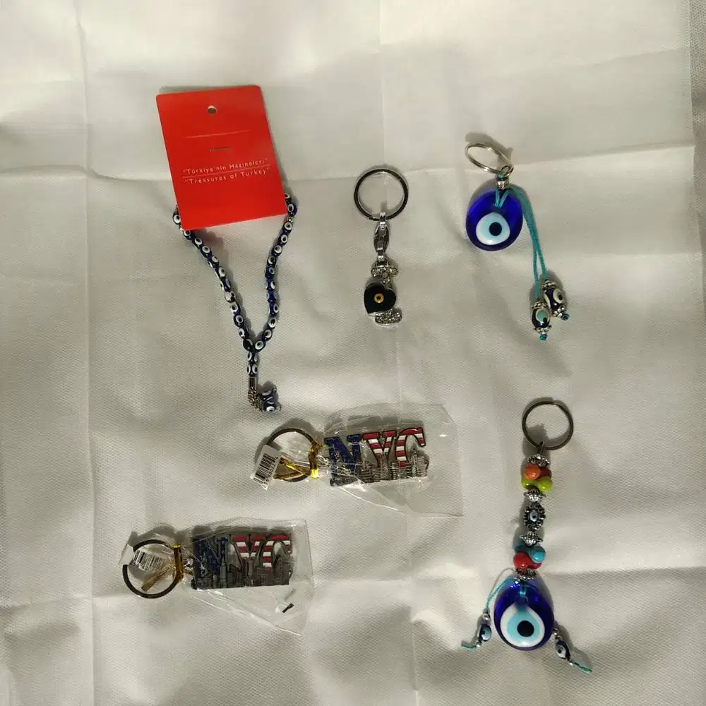 Gantungan kunci Turki dan NY