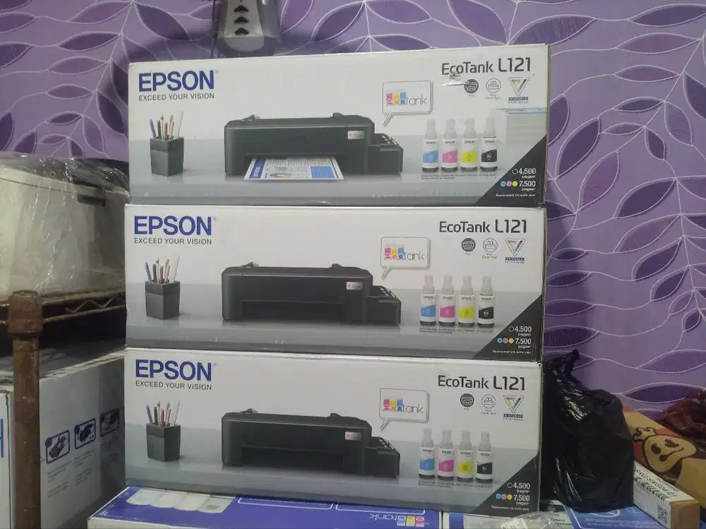 PRINTER EPSON L121 PRINT ONLY / GARANSI RESMI EPSON BOSSKU/ TERMURAH.!