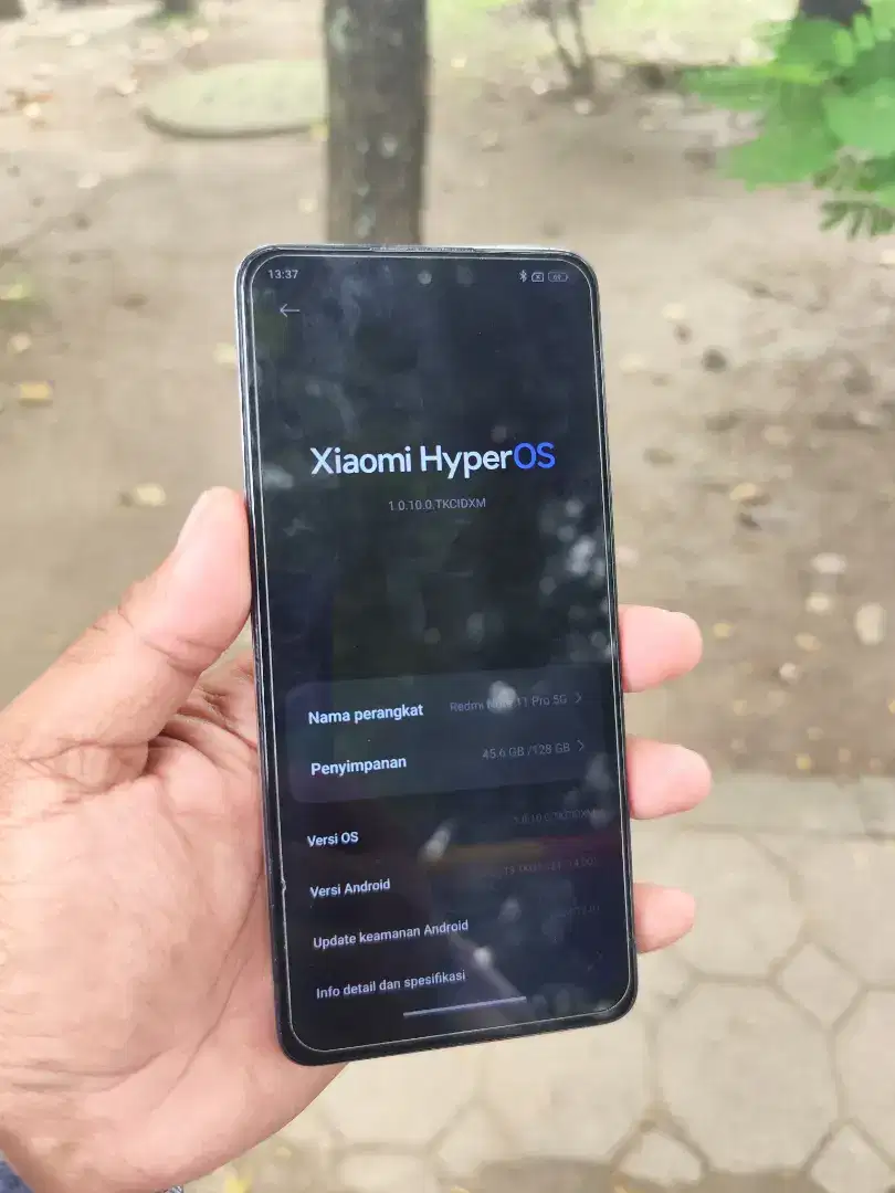 Xiaomi note 11 pro 5g ada minus TT /BT ajukan