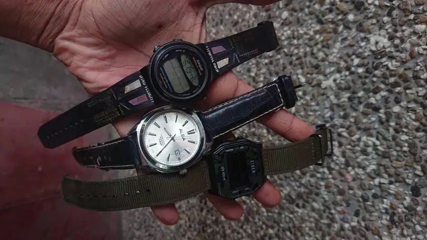 Jam tangan Casio, Eiger dan alba