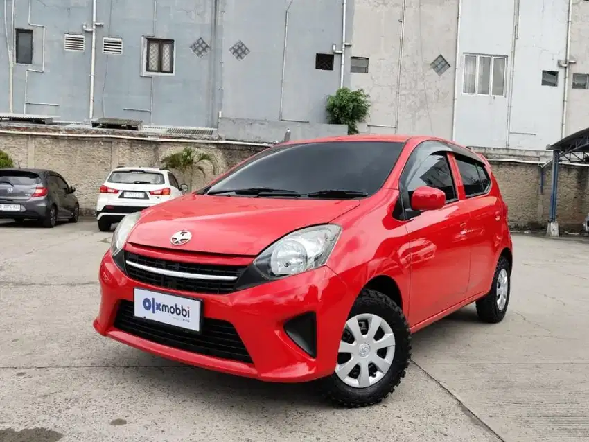 DP Rendah - Toyota Agya 1.0 E Bensin-MT 2017 Merah (FZI)