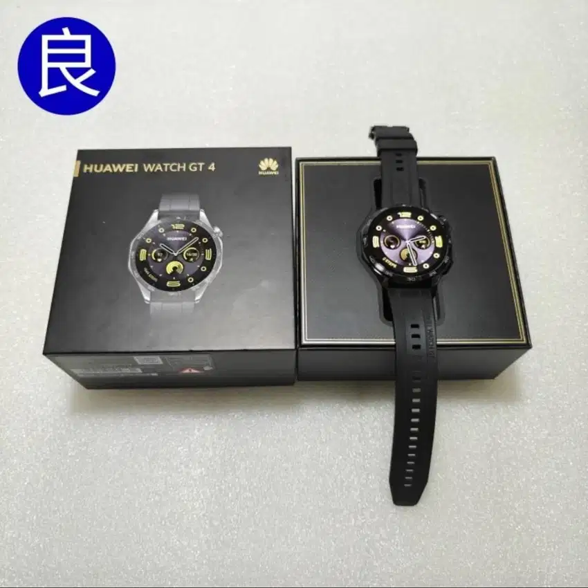 Huawei Watch GT 4 46mm Black Garansi Resmi Indo Fullset Ori Mulus GT4