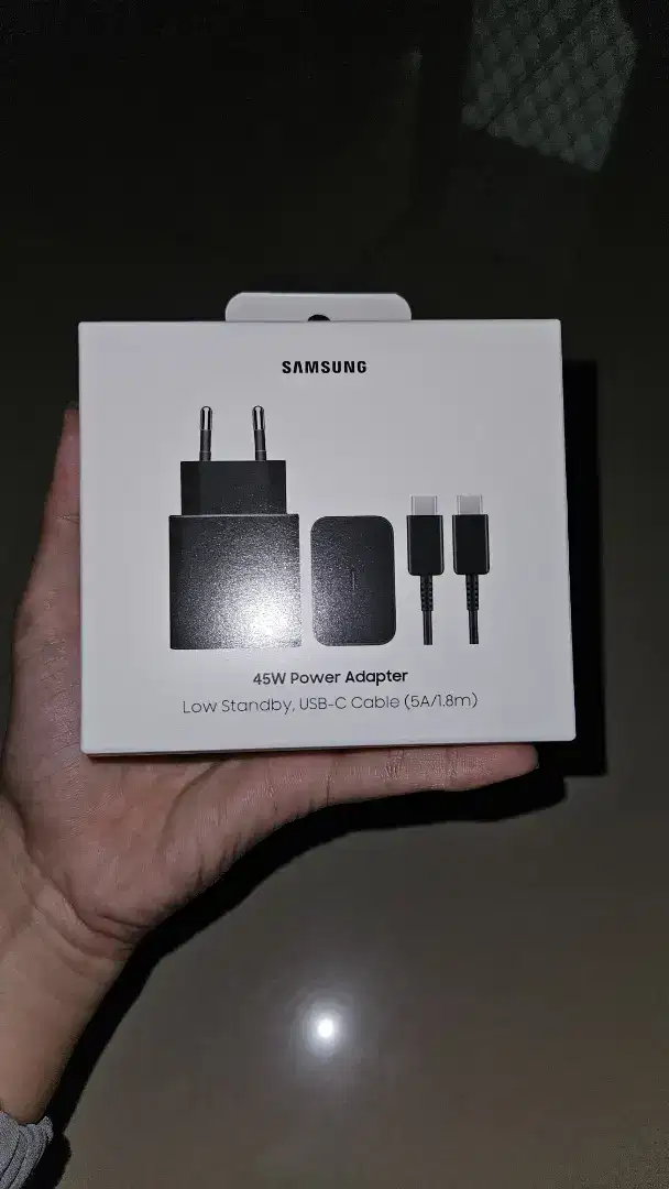 Charger ori samsung 45w + kabel