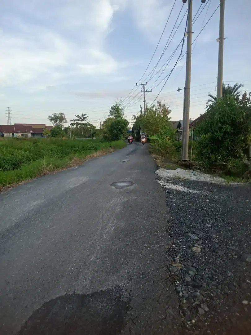 Jual rugi bulan ini tanah pinggir jalan tatah amuntai km 10 jl a yani