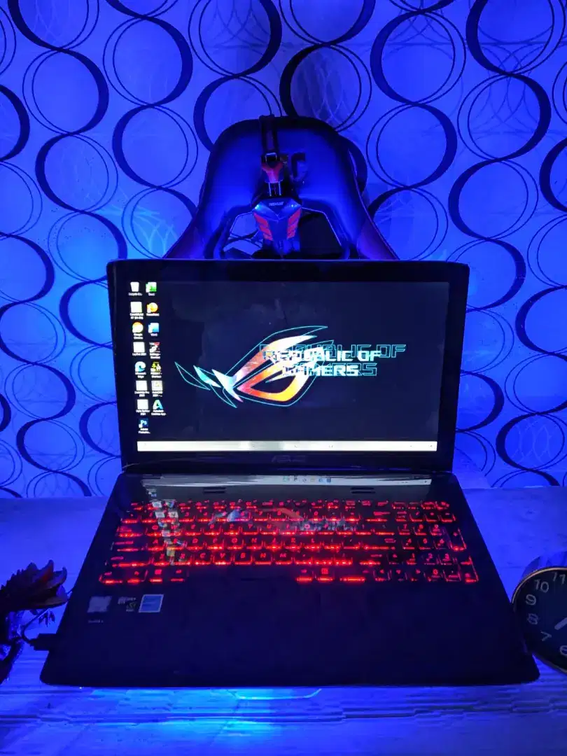 ASUS ROG GL552VW-304 Lengkap [RAM 32GB + SSD + HDD + VGA NVIDIA GTX]