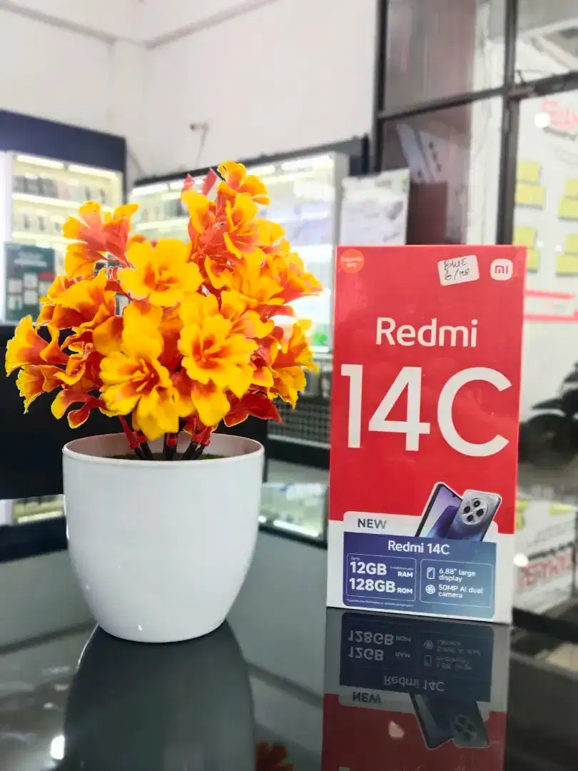 REDMI 14C RAM 6+6/128GB SIAP KIRIM FREE ONGKIR