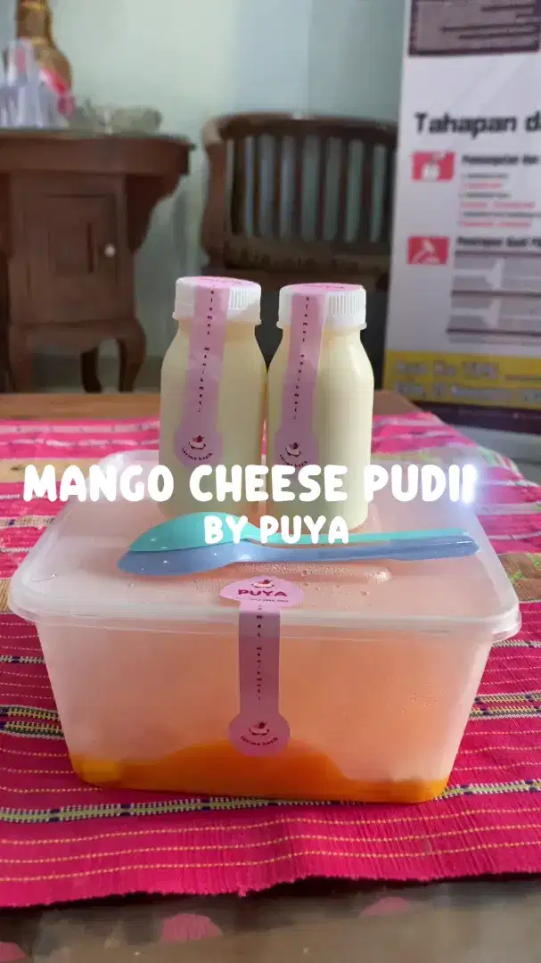 Puding Manggo With Cheese Fla