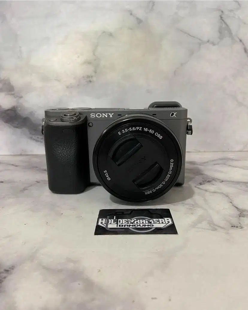 Sony a6000 lensa kit fullset sc rendah mulusss