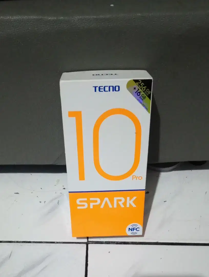 Dijual hp Tecno 10 pro bekas