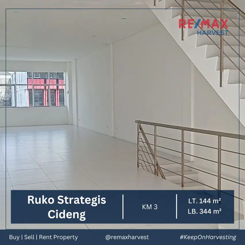 Disewakan Ruko Strategis, Bagus & Murah. Cideng, Jkt Pusat