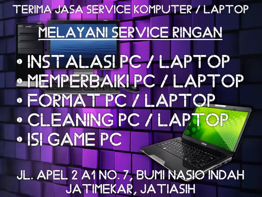 Terima Jasa Service Komputer / Laptop