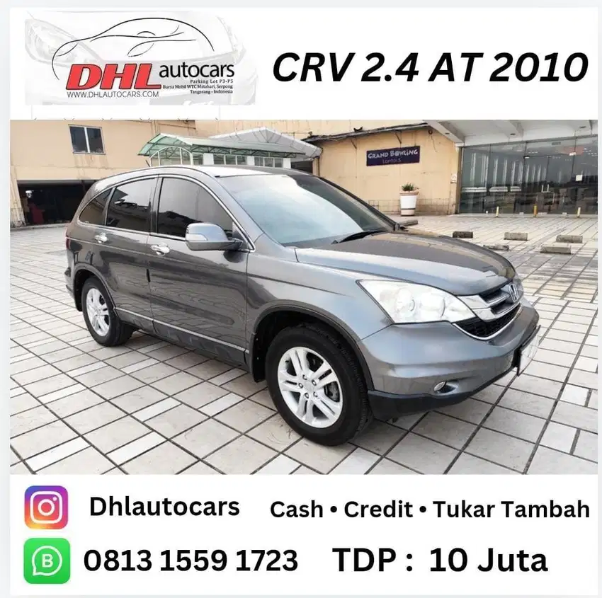 (Dp.10jt) Honda CRV 2.4 at 2010