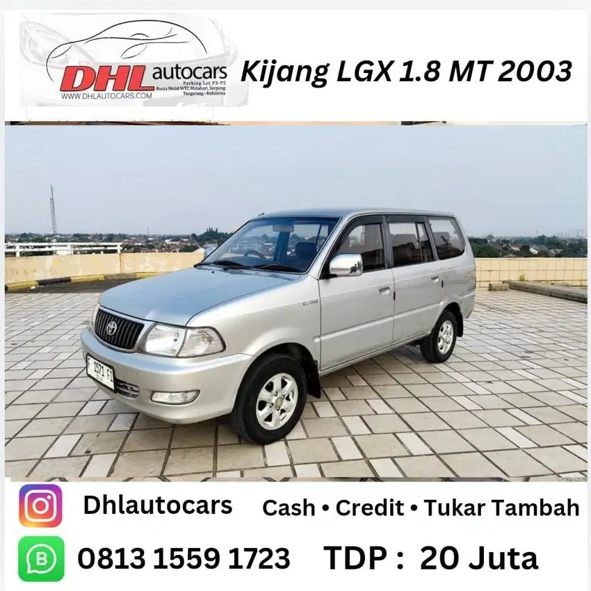 Toyota Kijang LGX 1.8 MT 2003/2004