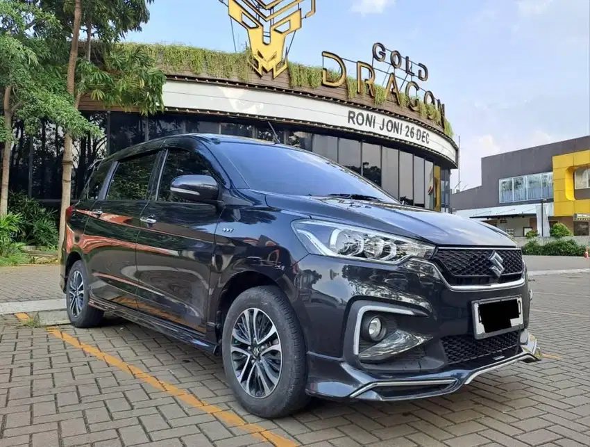 SUZUKI ERTIGA SPORT HYBRID AT MATIC 2022 HITAM KM 28RB