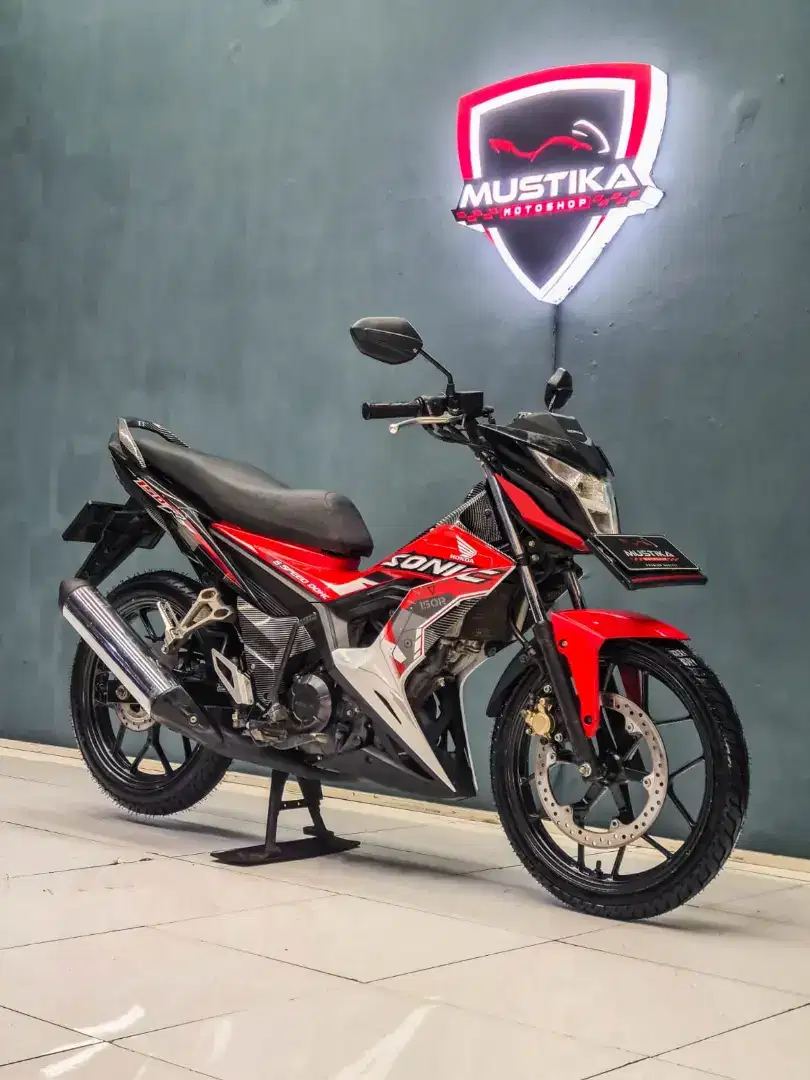 TERMURAH‼️ HONDA SONIC 150 TH 2018 NOPOL S PAJAK ON. ODO 20RB AN