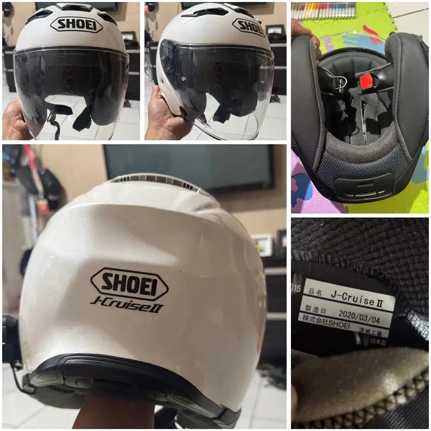 Helm shoei j cruise 3 size L like new