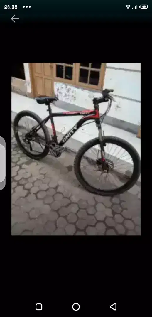 Sepeda gunung unity united MTB 26 27 sgt bagus federal besi tebal