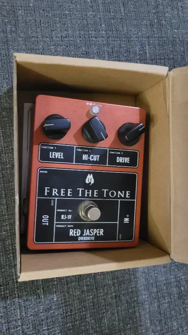 Free The Tone Red Jasper RJ-1V