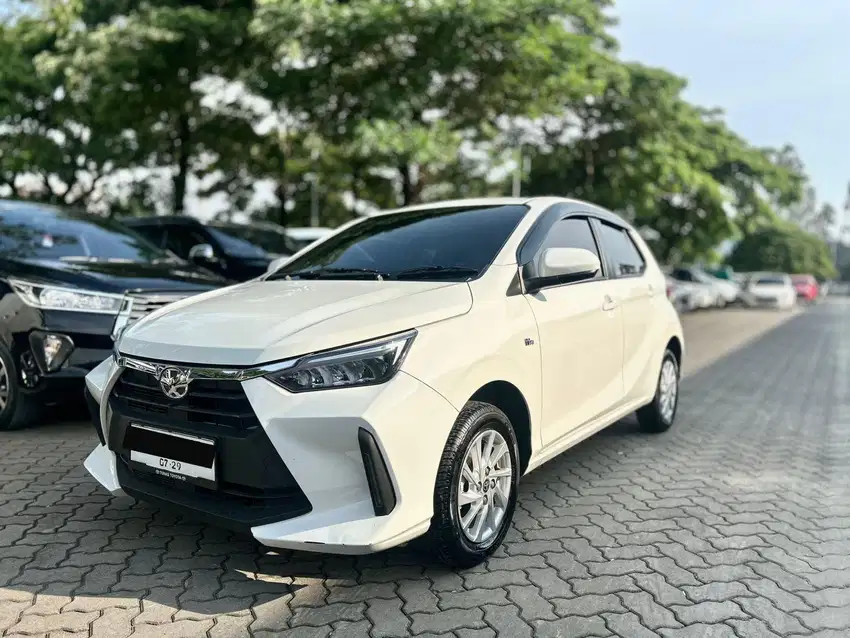 TOYOTA AGYA G 1.2 AT MATIC 2024 PUTIH KM 16RB