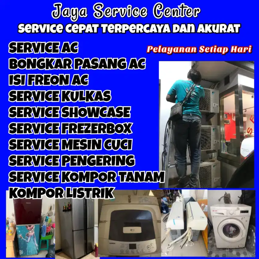 Service AC Kulkas Frezer Servis Mesin Cuci Bongkar Pasang AC Sidoarjo