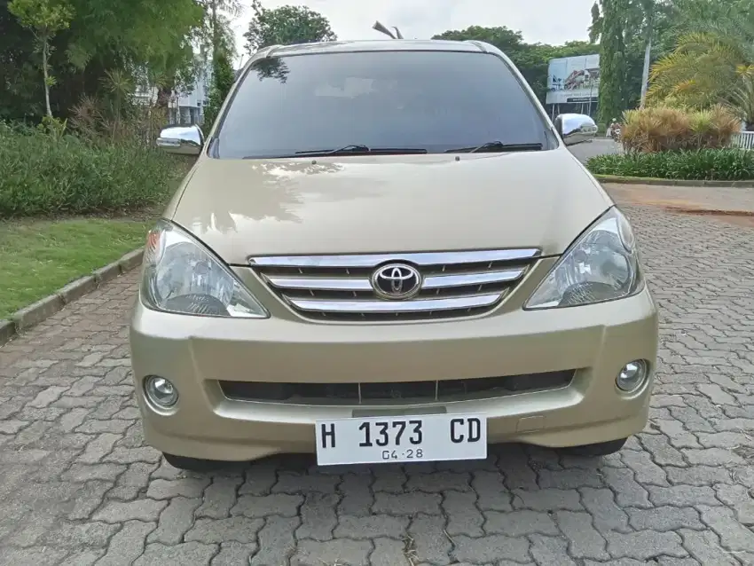 Avanza G manual siap pake.