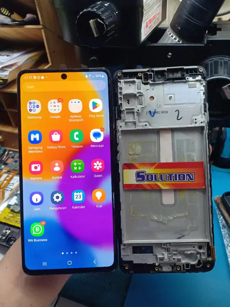 LCD TOUCHSCREEN SAMSUNG M52 / M53 ORI OLED + PASANG