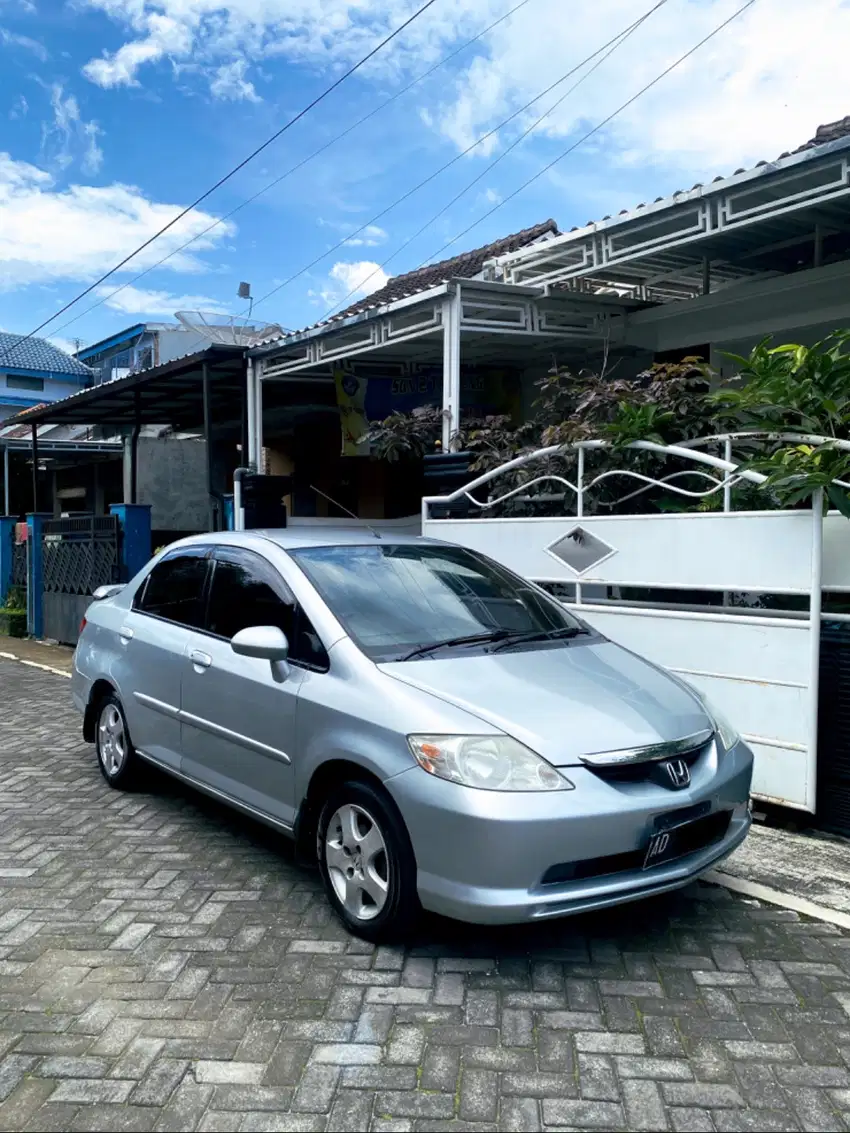 HONDA CITY 2004 MANUAL SILVER BOYOLALI