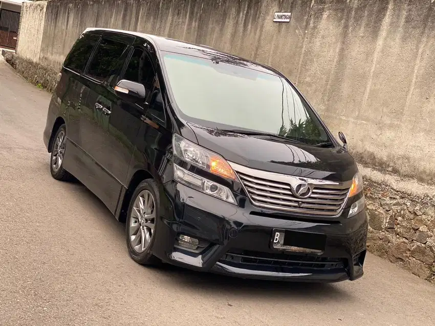 [Istimewa] CASH Vellfire Z PS 2011 AT Pribadi tt Toyota Premium Sound