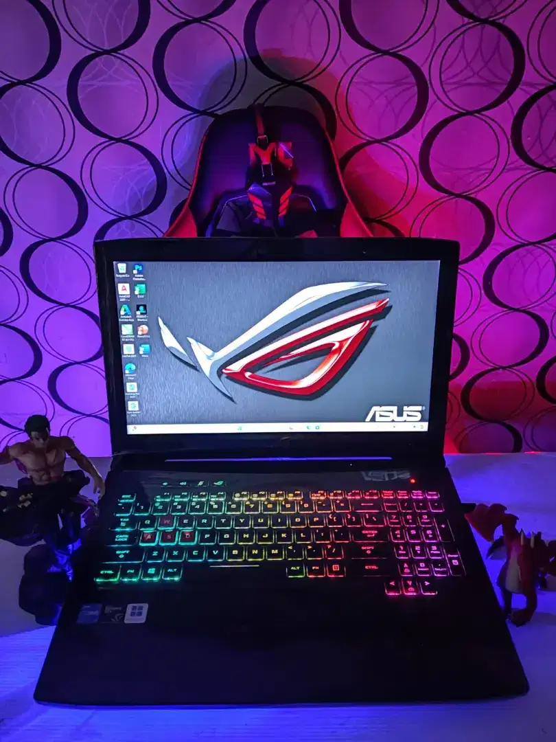 Laptop GAMING ASUS ROG STRIX II Core i7 Ram 16Gb/Ssd Nvidia Gtx 1050ti