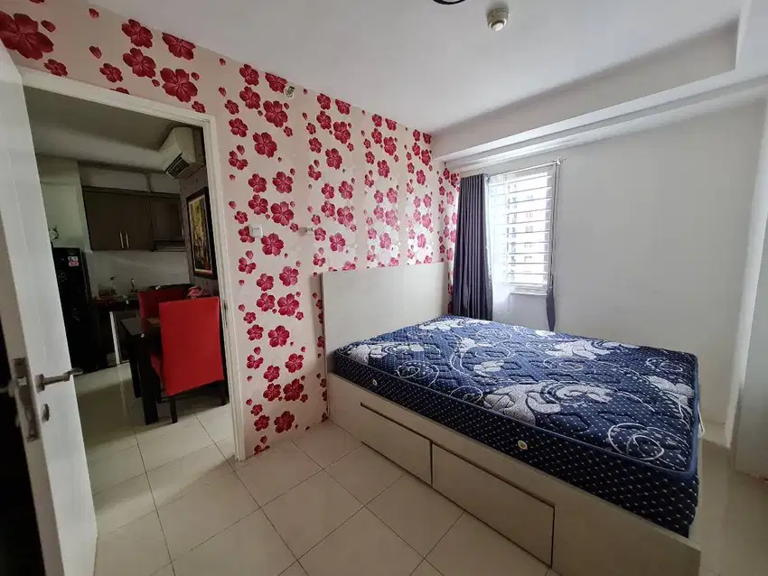 JUAL Apartemen Kalibata PALEM 2 Kamar Besar Furnished Luas 43m, Lt 8