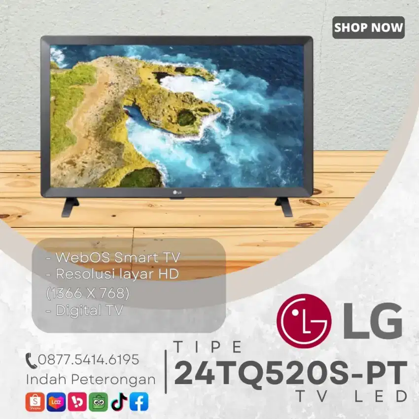 TV LED LG 24TQ520S-PT