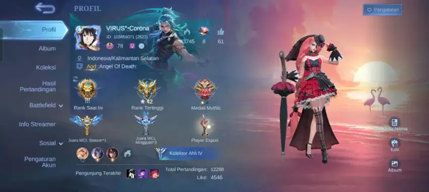 Akun lama mobile legends