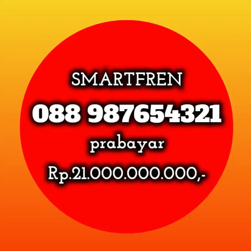 NOMOR CANTIK SMARTFREN