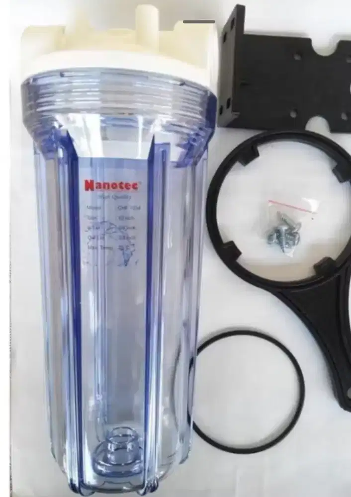 Housing Clear Bening Ukuran Saringan 10 inchi