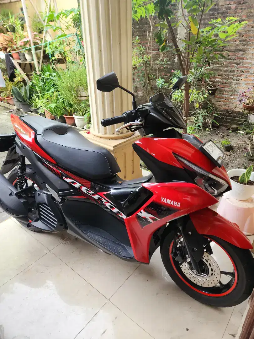 Dp1jt Aerox 2023 merah hitam Gbm