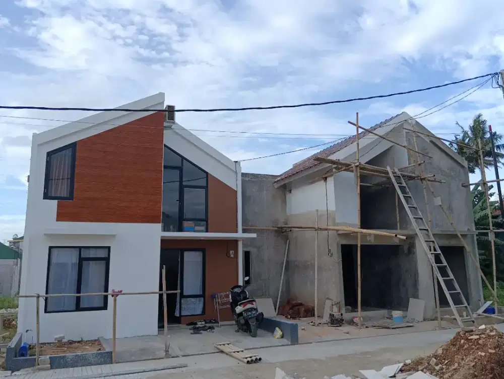 Rumah bebas banjir di depok