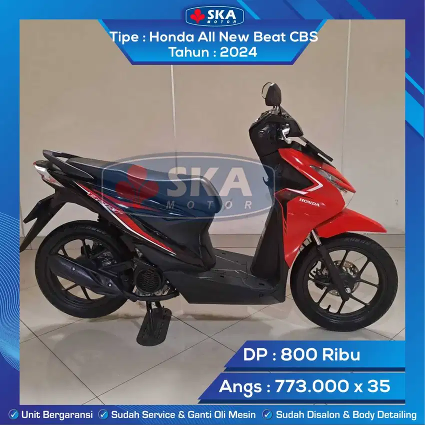 Honda All New Beat CBS Tahun 2024