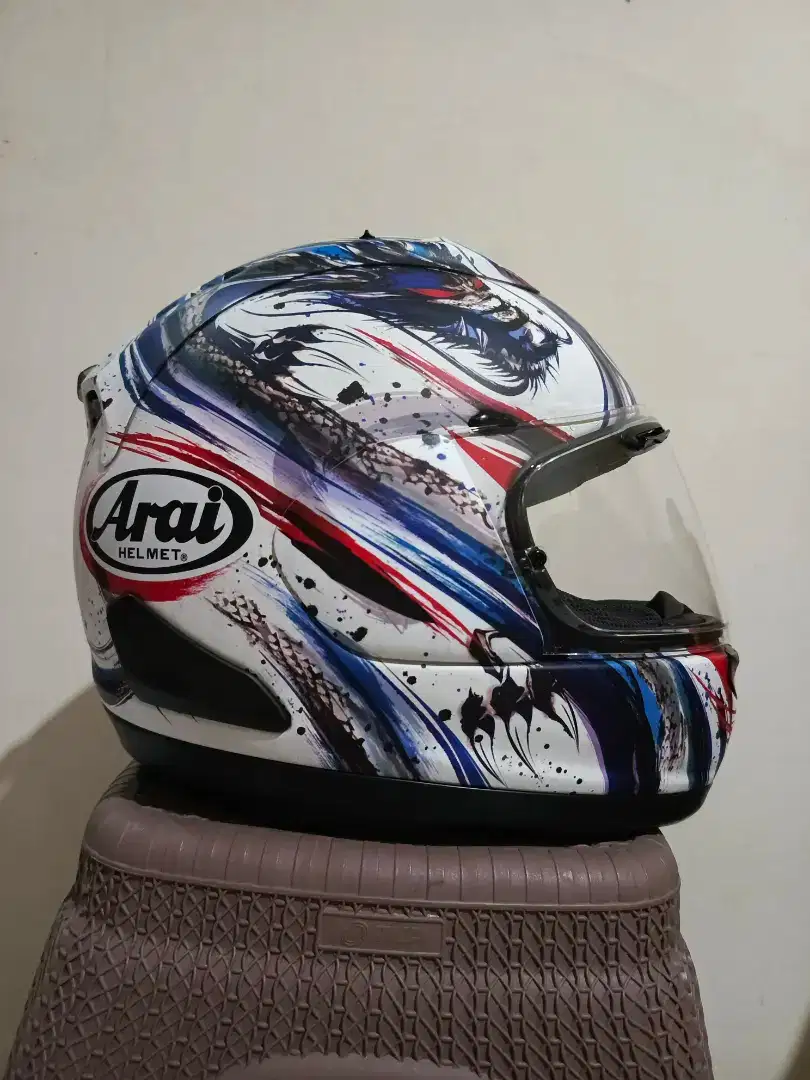 Arai rx7x kiyonari tri color XL like new